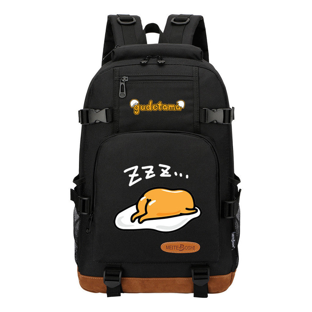 Lazy Egg Student Backpack, Boys And Girls Backpack