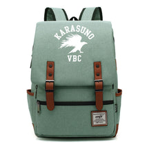 Volleyball Youth Printed Student School Bag Casual Belt Buckle Classic Backpack