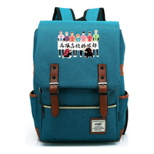 Volleyball Youth Printed Youth Student School Bag Men's And Women's Leisure Belt Buckle Classic Backpack