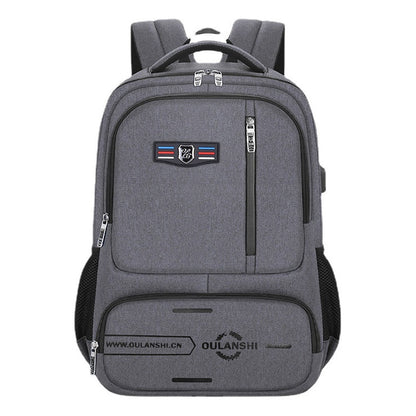 Business And Office Usb Interface Backpack With Multiple Specifications And Large Capacity Spine Protection Backpack