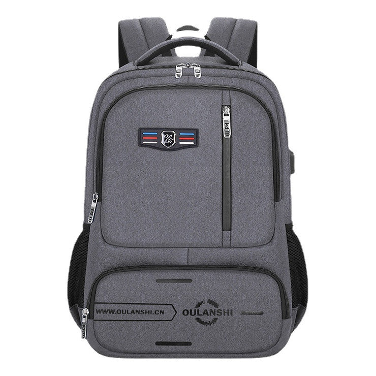 Business And Office Usb Interface Backpack With Multiple Specifications And Large Capacity Spine Protection Backpack