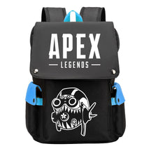 Apex Hero Print Usb Charging Head Youth School Bag Casual Backpack