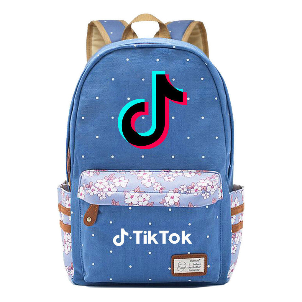 Short Video Student Backpack, Fashionable And Casual Backpack