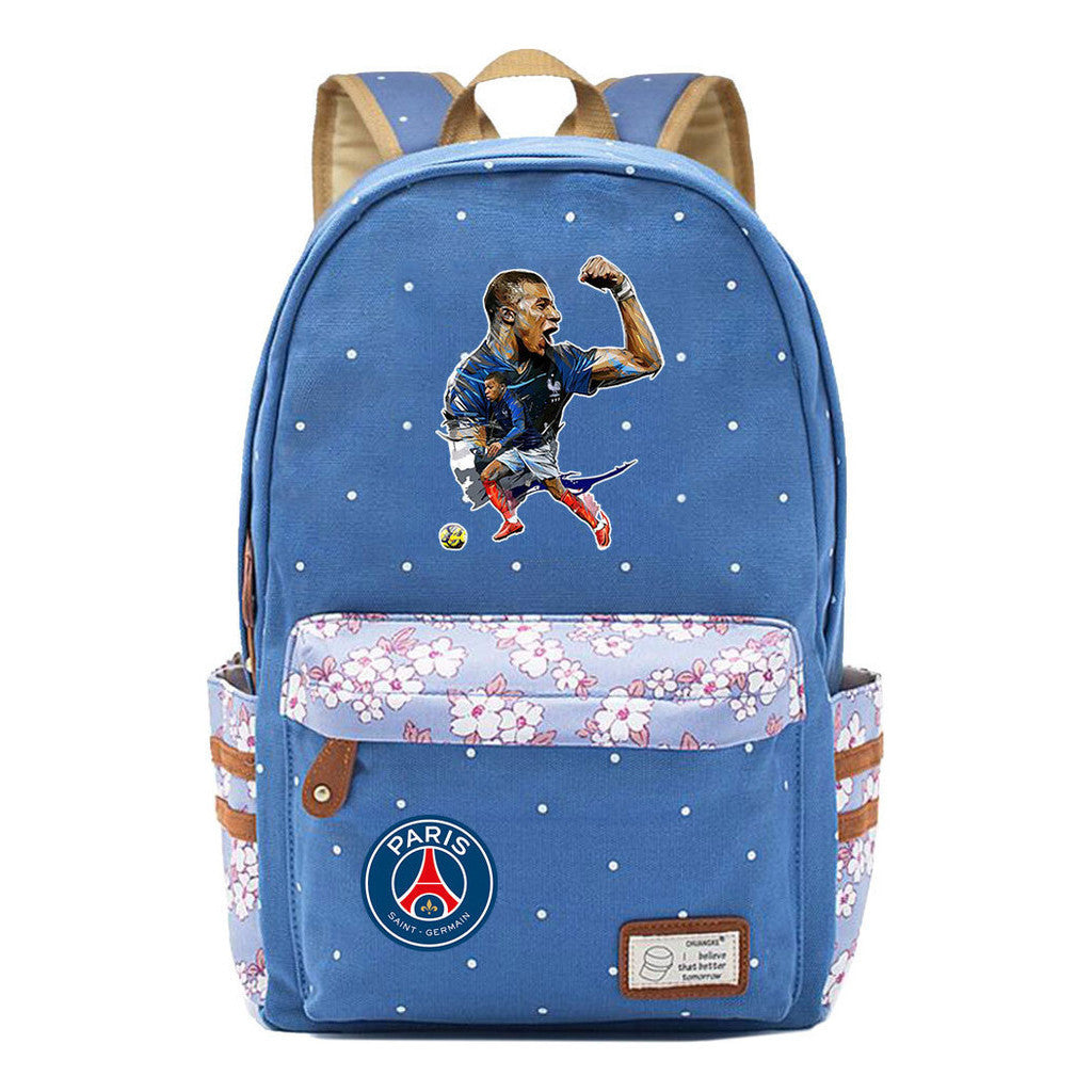 Printed Teenage Student Backpack, Fashionable Men's And Women's Casual Backpack