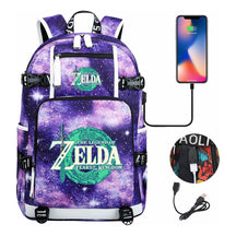Printed Teenage Student Backpack For Men And Women's Leisure Travel Backpack