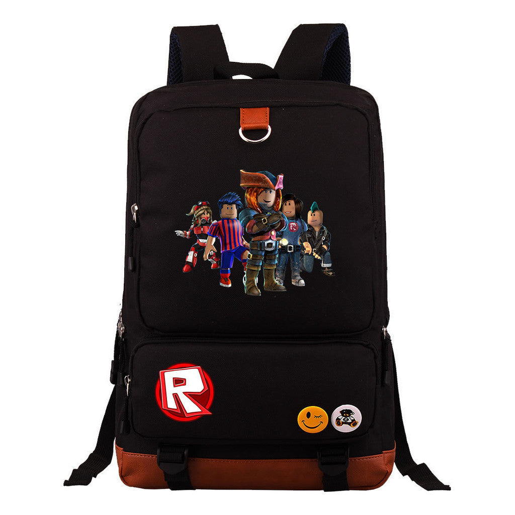 Printed Teenage Student Backpack, Travel Bag, Men's And Women's Backpack, Backpack