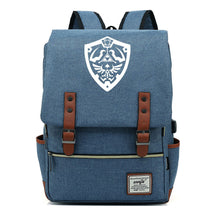 Game The Tear Seal Of The Kingdom Of Zelda Student Backpack Usb Men's And Women's Leisure Backpack