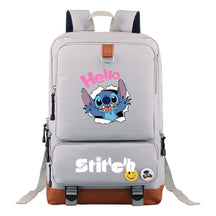 Anime Star Baby Stitch Printed Youth Student School Bag Travel Bag Backpack Travel Backpack