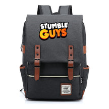 Printed Teenage Student Backpack With Casual Belt Buckle Backpack