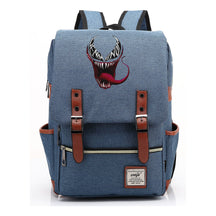Printed Youth Student School Bag Casual Belt Buckle Classic Backpack