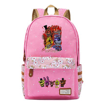 Toy Bear Game Fashion Printed Teenage Girls Student School Bag Men's And Women's Casual Canvas Backpack