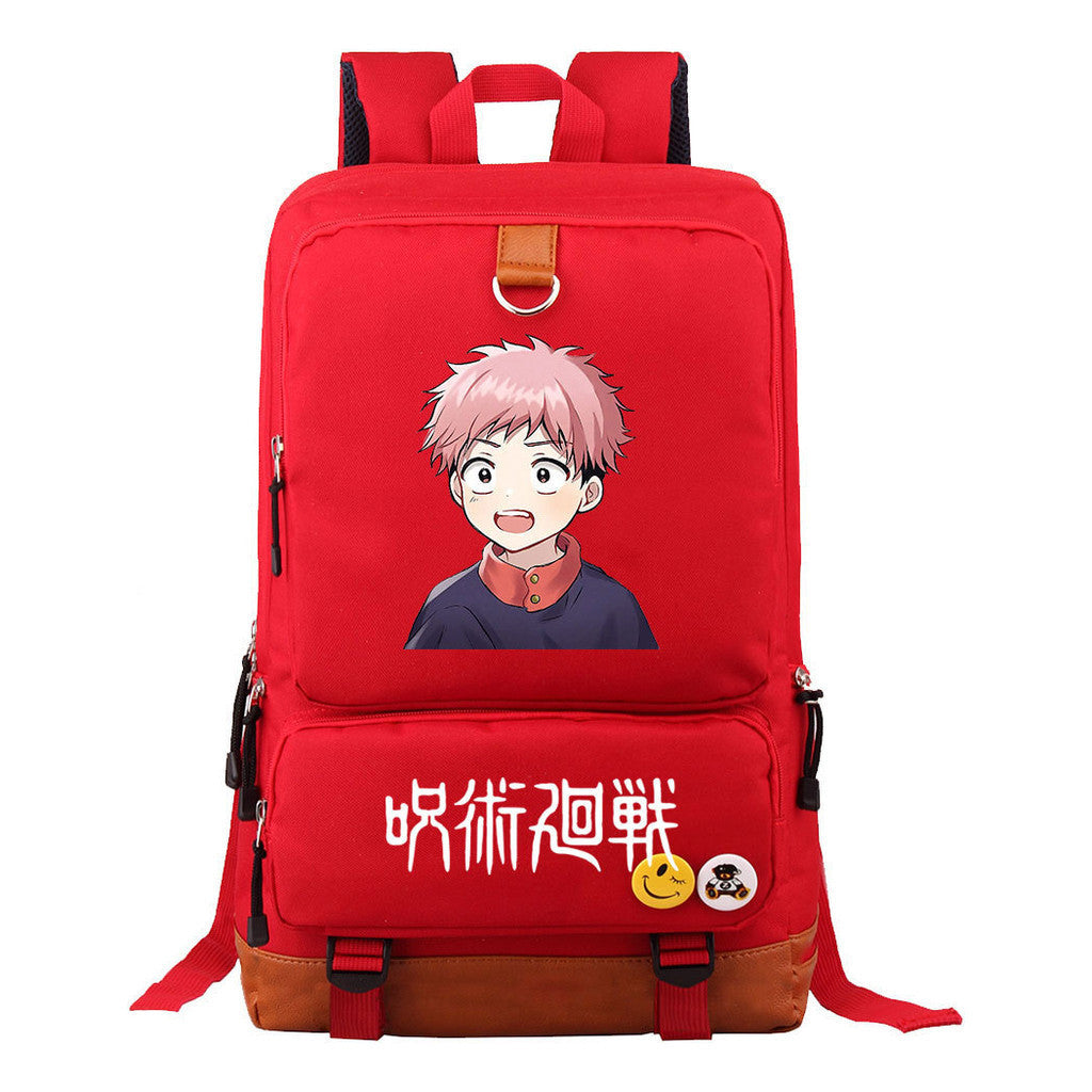 Cartoon And Manga Teenage Student Backpack, Men's And Women's Backpack, Travel Bag