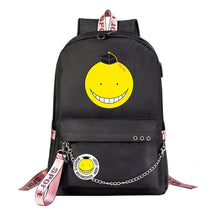 Anime Dark Usb Youth Student Backpack For Men And Women's Leisure Travel Backpack
