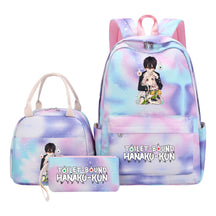 Student Girl Backpack Lunch Bag Three Piece Set Backpack Set