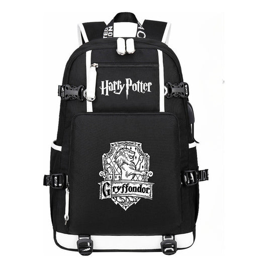 Magic School Usb Student Backpack For Leisure Travel Backpack