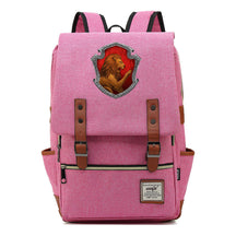 Academy Of Magic Print Teen School Bag Casual Belt Buckle Classic Backpack