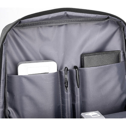 Usb Backpack, Large Capacity Computer Bag, Casual Student Backpack, Minimalist Travel Bag