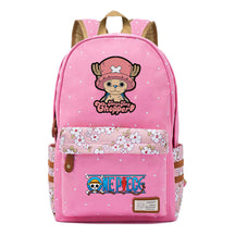 Anime Pirate King Lufei Printed Student School Bag Fragmented Flower Leisure Backpack