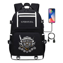 Evil Power Usb Youth Student School Bag Men's And Women's Backpack Leisure Travel Backpack