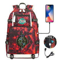 Printed Student Backpack For Men And Women With Large Capacity Leisure Travel Backpack