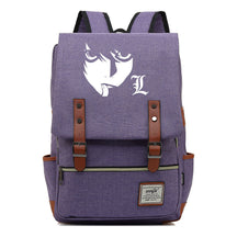 Manga Death Note Youth Student School Bag Men's And Women's Leisure Belt Buckle Backpack