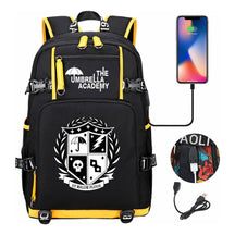 Printed Usb Large Capacity Youth Student Backpack For Men And Women's Leisure Travel Backpack