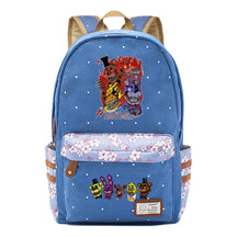 Toy Bear Game Fashion Printed Teenage Girls Student School Bag Men's And Women's Casual Canvas Backpack