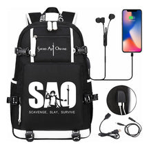 Usb Youth Student Backpack Men And Women's Leisure Travel Backpack