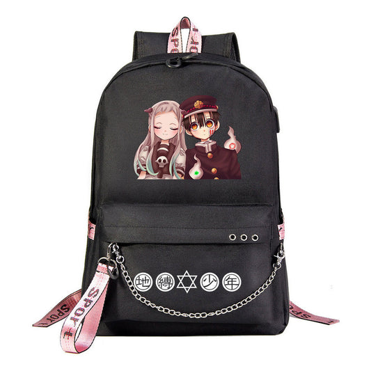 Usb Youth Student Backpack For Men And Women's Leisure Travel Backpack