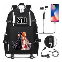 Sword God Domain Usb Youth Student Backpack For Men And Women's Leisure Travel Backpack