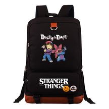Strange Story Printed Youth Student School Bag Large Capacity Travel Bag Men's And Women's Backpack