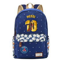 Sports Football Star Printed Youth Student Backpack For Men And Women's Leisure Backpack