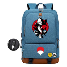 Printed Usb Youth Backpack For Men And Women's Leisure Travel Backpack