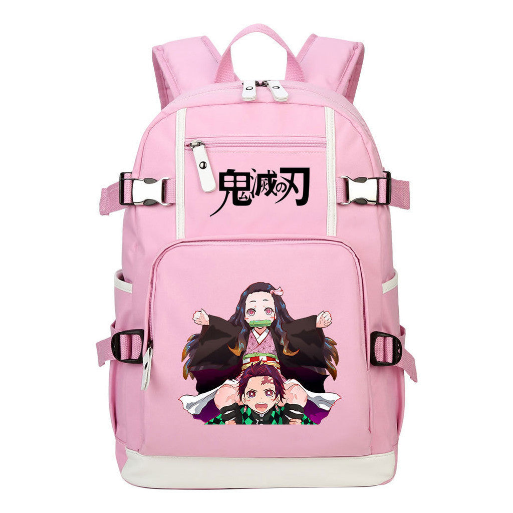 Cartoon Anime, Teenage Student Backpacks, Men's And Women's Backpacks, Leisure Travel Backpacks, Backpacks