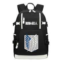 Giant Wings Of Anime Attack, Youth Student School Bag, Men's And Women's Backpack, Leisure Travel Backpack