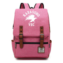 Volleyball Youth Printed Student School Bag Casual Belt Buckle Classic Backpack