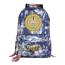Cartoon Strange Town Youth Student School Bag Men's And Women's Leisure Travel Backpack
