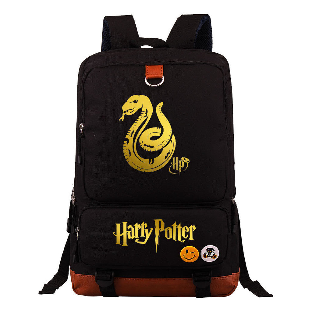 Golden Magic School Youth Student School Bag Large Capacity Travel Bag Men's And Women's Backpack