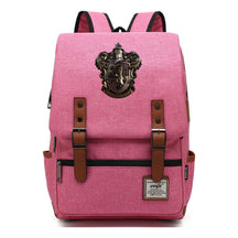 School Of Witchcraft And Wizardry Printed Youth Student Backpack For Men And Women, Casual Belt Buckle, Classic Backpack