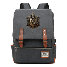 Academy Of Magic Teen Student School Bag Usb Casual Belt Buckle Backpack