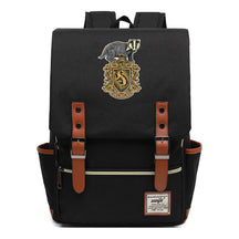 Printed Youth Student School Bag Casual Belt Buckle Classic Backpack 38*27*12.5cm