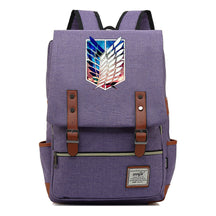 The Giant Of Manga Attack Printed Teenage Student Backpack For Men And Women With Casual Belt Buckle Classic Backpack  38*27*12.5cm