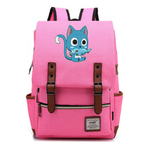 Printed Schoolbag Leisure Belt Buckle Classic Backpack Young Students