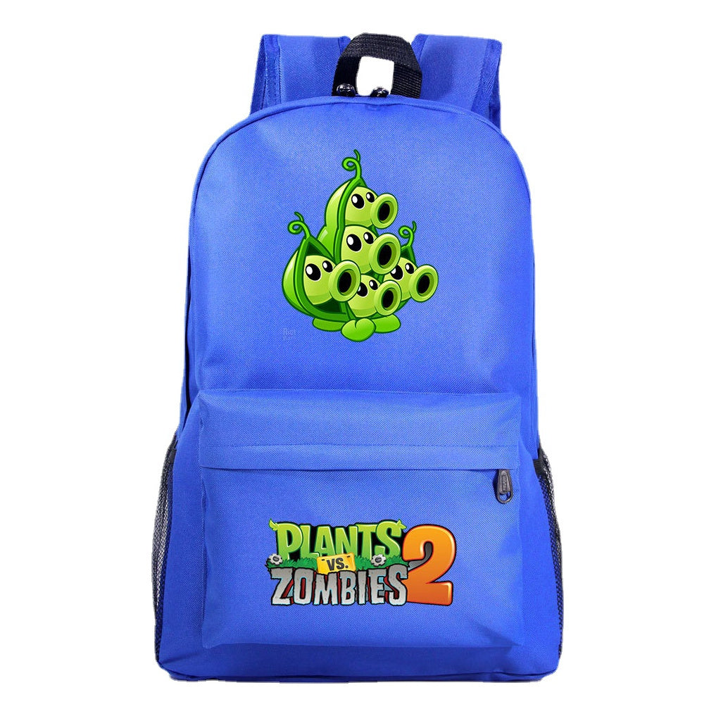 Plant Wars Game Youth student backpack leisure backpack