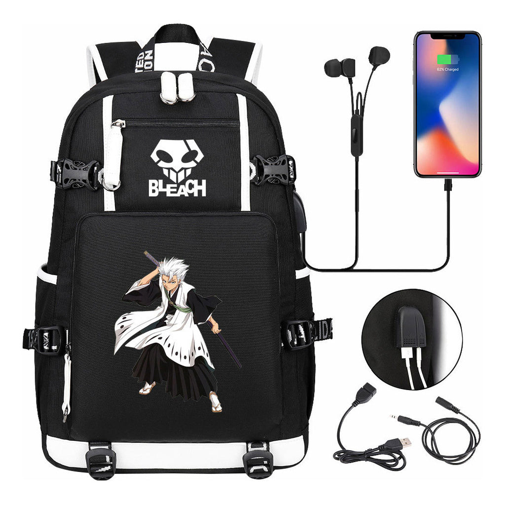 Printed Usb Youth Student Backpack For Men And Women's Leisure Travel Backpack