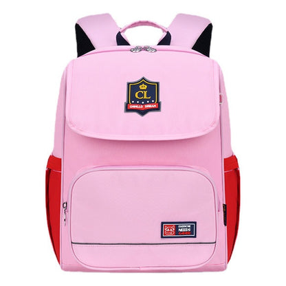 Primary School Backpack With Reduced Load, Spine Protection, And Water Splashing Prevention Backpack