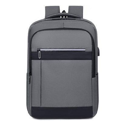 Backpack, Large Capacity Travel Bag, Business Computer Bag, Male Student Backpack, Simple And Casual Backpack
