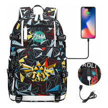 Legend Of Zelda Printed Backpack For Men And Women With Large Capacity Leisure Travel Backpack