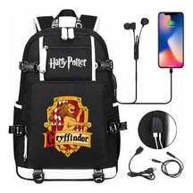 Academy Of Magic Usb Teen Student School Bag Men's And Women's Travel Backpack