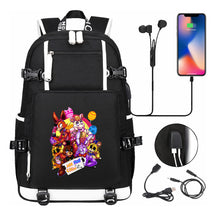 Toy Bear Game Usb Large Capacity Youth Student School Bag Leisure Travel Backpack